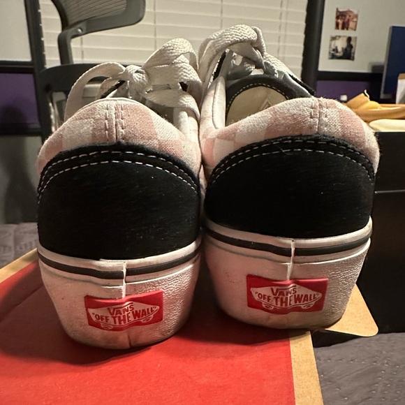 Checkered Old Skool Platform Vans - Picture 8 of 8